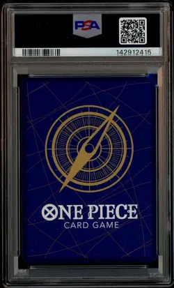 2024 One Piece EN Convention Exclusive Foil #043 Monkey D. Luffy PSA 10 GEM MINT - Image 3