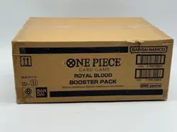 One Piece TCG OP-10 Royal Blood English 12 Booster Box Case Factory Sealed - Image 3