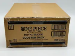 One Piece TCG OP-10 Royal Blood English 12 Booster Box Case Factory Sealed - Image 4