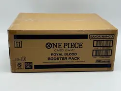 One Piece TCG OP-10 Royal Blood English 12 Booster Box Case Factory Sealed - Image 5