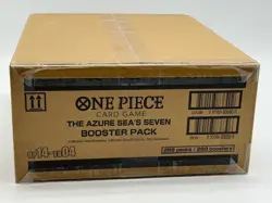 One Piece OP14-EB04 The Azure Sea's Seven English 12 Booster Box Case Sealed - Image 1