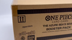 One Piece OP14-EB04 The Azure Sea's Seven English 12 Booster Box Case Sealed - Image 2