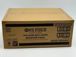 One Piece OP14-EB04 The Azure Sea's Seven English 12 Booster Box Case Sealed - Image 3