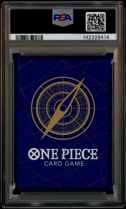 2025 One Piece OP13 EN Treasure Rare #058 Monkey D. Luffy PSA 10 GEM MINT - Image 3