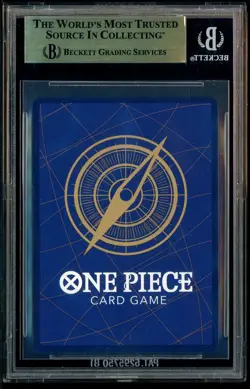 2022 ONE PIECE PROMOS SUPER PRE-RELEASE-WINNER #P001 MONKEY D. LUFFY BGS 10 - Image 3