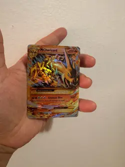 Pokemon Charizard EX 12/106 Flashfire Ultra Rare Holo *Fan Art Card* - Image 2