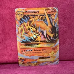 Pokemon Charizard EX 12/106 Flashfire Ultra Rare Holo *Fan Art Card* - Image 3