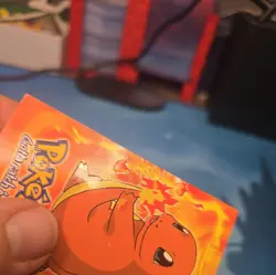 Charmander 4 Of 12 Die Cut Topps blue logo Pokemon Card - Image 5