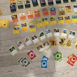 Over 150 Card Lot Pokeman Cards Rare Cards! - Image 3