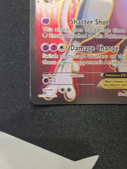 Pokemon TCG Mewtwo EX Holo Full Art Ultra Rare Card 158/162 - Image 2