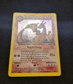 German Pokemon Card Dark Charizard (Dunkles Glurak) Team Rocket Holo 4/82 NM/LP - Image 3