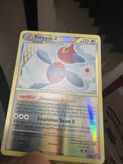 Pokemon Porygon-Z TCG Holo Rare Card 7/102 Triumphant HGSS Reverse Holo - Image 1