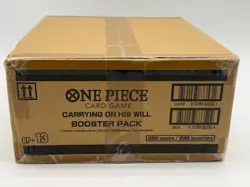 One Piece Card Game OP-13 Carrying On His Will Booster Box Case SEALED English - Image 1