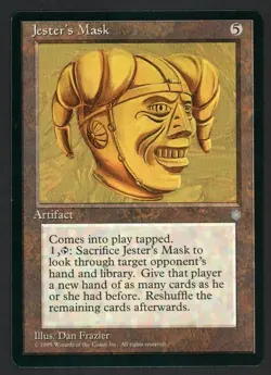 ***Jester's Mask*** MTG Ice Age Magic Kid Icarus - Image 1
