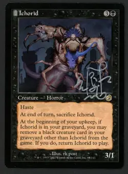 ***Ichorid Signed*** MTG Torment Magic RK Post Kid Icarus - Image 1