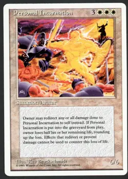 ***Personal Incarnation*** MTG Alternate 4th Edition Magic Kid Icarus - Image 1