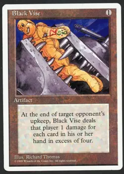 ***Black Vise*** MTG Alternate 4th Edition Magic Kid Icarus - Image 1