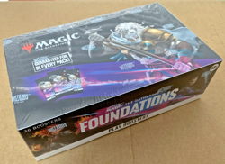 MTG Magic The Gathering: FOUNDATIONS PLAY BOOSTERS BOX - NEW & SEALED. Free Post - Image 1