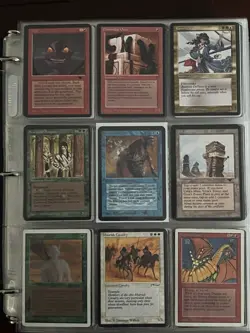 Very Big 0ld Vintage Magic Gathering 1134 Cards Collection Binder Alpha Mtg Lot - Image 2