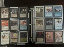 Very Big 0ld Vintage Magic Gathering 1134 Cards Collection Binder Alpha Mtg Lot - Image 3