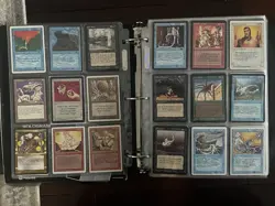 Very Big 0ld Vintage Magic Gathering 1134 Cards Collection Binder Alpha Mtg Lot - Image 4