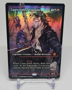 Casey Jones, Vigilante 0286 Showcase Teenage Mutant Ninja Turtles Mythic Foil - Image 1