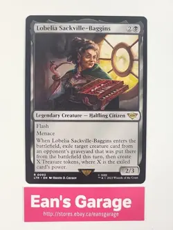 MTG LOTR Lobelia Sackville-Baggins LTR 093 Rare - Mint - Image 1