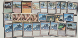 MTG Magic The Gathering Land Rares Lot of 50 Cards DMG/PR/HP Played L3 - Image 2