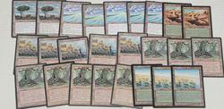 MTG Magic The Gathering Land Rares Lot of 50 Cards DMG/PR/HP Played L3 - Image 3