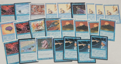 MTG Magic The Gathering Blue Rares Lot of 50 Cards DMG/PR/HP Played BU5 - Image 3