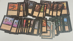 MTG Magic The Gathering Black Rare Mythic Lot of 50 Cards DMG/PR/HP Played K7 - Image 1