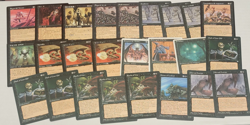 MTG Magic The Gathering Black Rare Mythic Lot of 50 Cards DMG/PR/HP Played K7 - Image 2