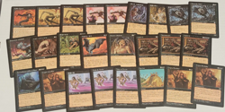MTG Magic The Gathering Black Rare Mythic Lot of 50 Cards DMG/PR/HP Played K7 - Image 3
