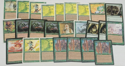 MTG Magic The Gathering Green Rares Lot of 50 Cards DMG/PR/HP Played GR4 - Image 2