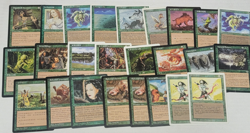 MTG Magic The Gathering Green Rares Lot of 50 Cards DMG/PR/HP Played GR4 - Image 3
