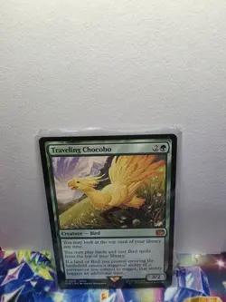 MTG English Traveling Chocobo NM Normal Universes Beyond: FINAL FANTASY - Image 1