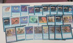 MTG Magic The Gathering Blue Rares Lot of 50 Cards DMG/PR/HP Played BU4 - Image 3