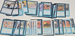 MTG Magic The Gathering Blue Rares Lot of 50 Cards DMG/PR/HP Played BU3 - Image 1