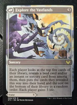 Wandering Archaic / Explore the Vastlands Strixhaven Regular Rare #6 NM MTG - Image 2