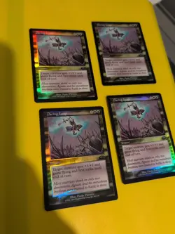 Daring Leap x4. Playset Instant. MTG 4 Card. Planeshift.OLD VINTAGE FOIL - Image 1
