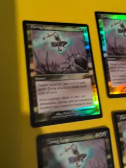 Daring Leap x4. Playset Instant. MTG 4 Card. Planeshift.OLD VINTAGE FOIL - Image 4