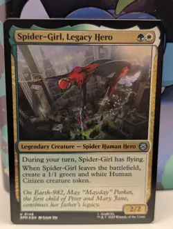 Spider-Girl, Legacy Hero - Marvel’s Spider-Man (SPM) 149 - MTG - FOIL - NM - Image 1