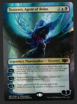 ***FOIL Tezzeret, Agent of Bolas*** MTG Mythic Edition Magic Kid Icarus - Image 1
