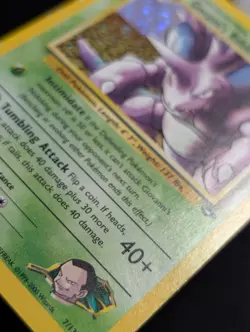 Giovanni's Nidoking 7/132 Gym Challenge Pokemon LP Holo - Image 5