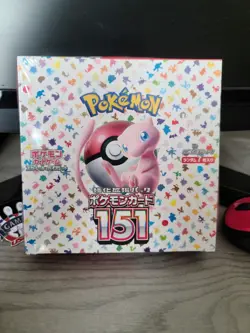 Pokemon 151 Japanese Booster Box Factory Sealed US seller With Shrink READ - Image 1