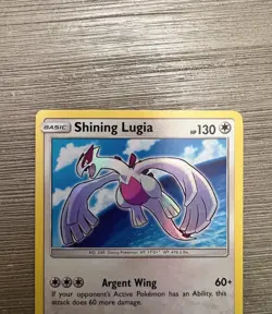 (SHINY) Pokemon Shining Lugia SM82 Promo Holo Basic Card Shining Legends - Image 3