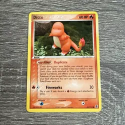 Pokemon Ditto Charmander 61/113 2005 Delta Species Regular Common Vintage TCG - Image 1