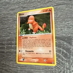 Pokemon Ditto Charmander 61/113 2005 Delta Species Regular Common Vintage TCG - Image 3