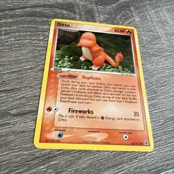 Pokemon Ditto Charmander 61/113 2005 Delta Species Regular Common Vintage TCG - Image 4