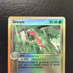 Grovyle 32/109 Ruby and Sapphire Reverse Holo Print Line Pokemon TCG LP - Image 2